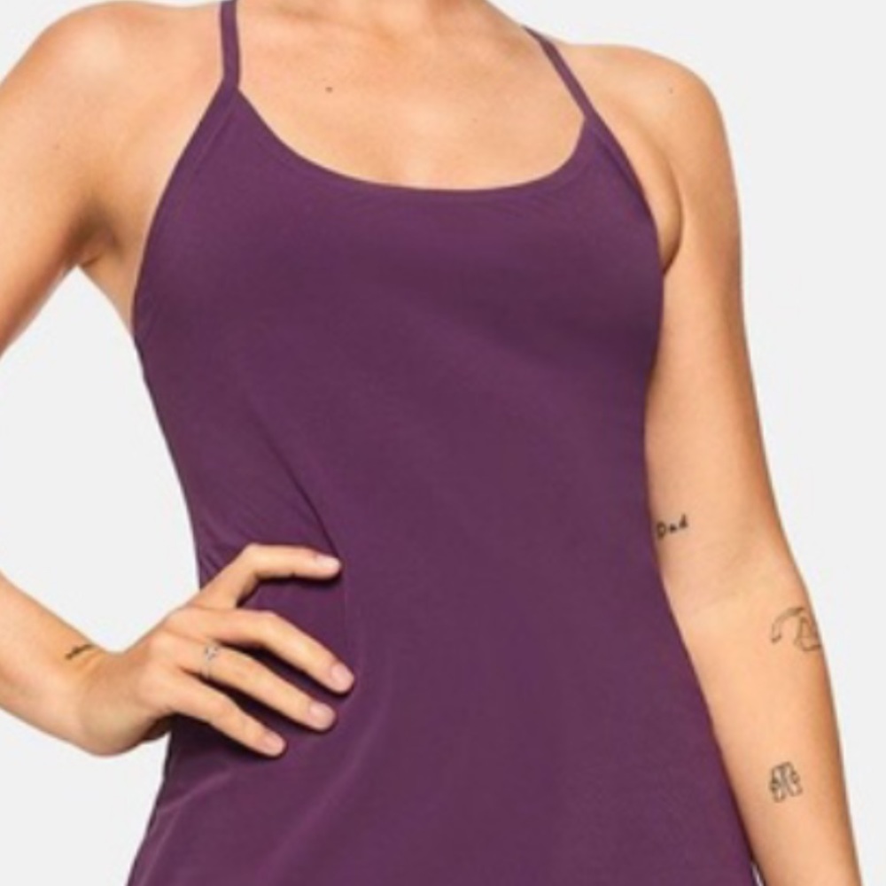Outdoor Voices Exercise Dress in Kalamata color
